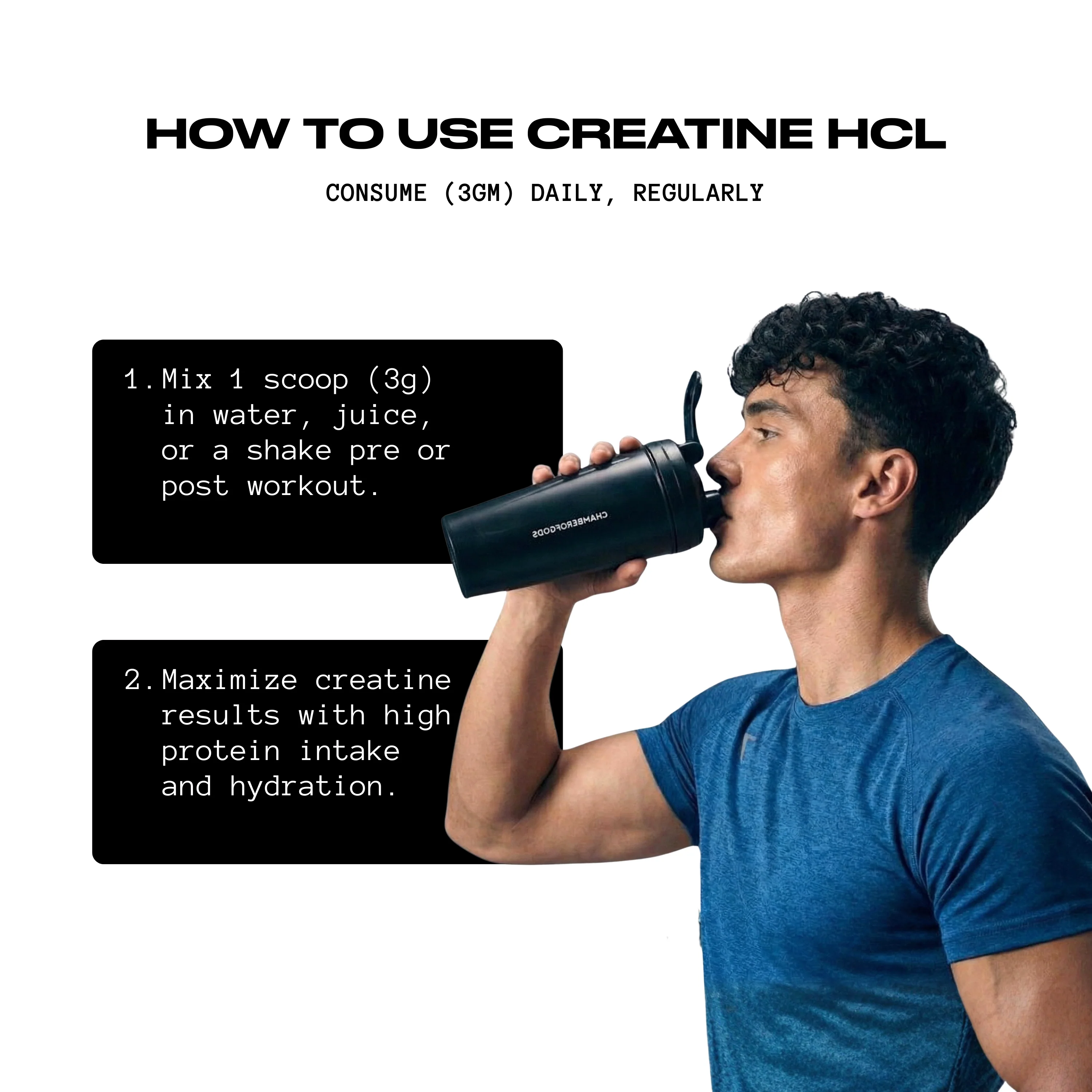 COG Creatine Hcl - 100% Pure | Built Different (33 Servings) - Image 10
