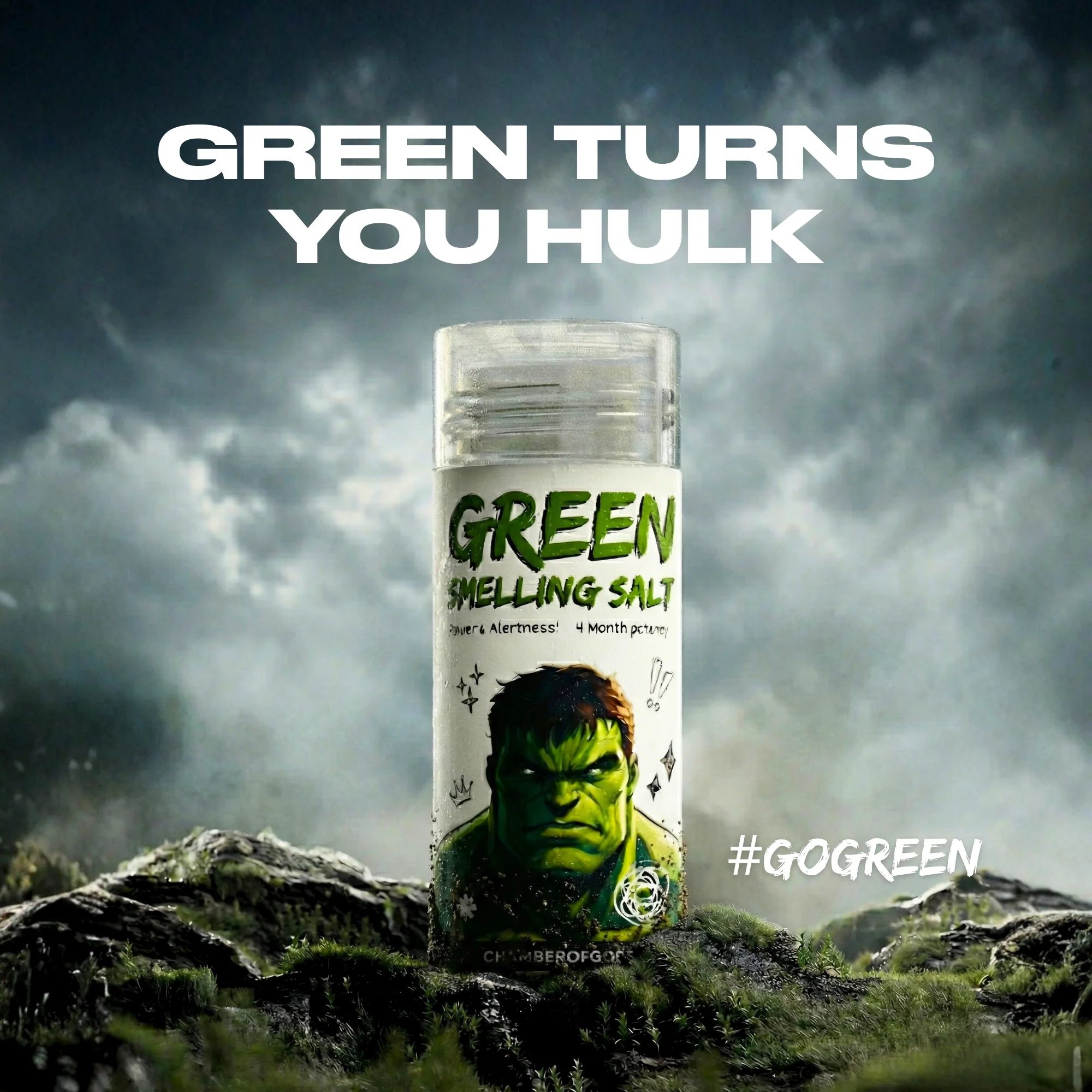 Green Smelling Salt | For Intermediate lifters (Limited Edition) - Image 2