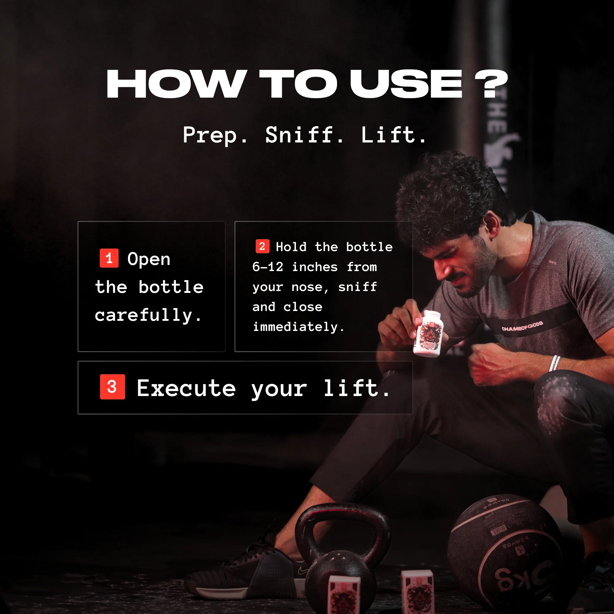 Onigod Smelling Salt | For Intermediate lifters - Image 5
